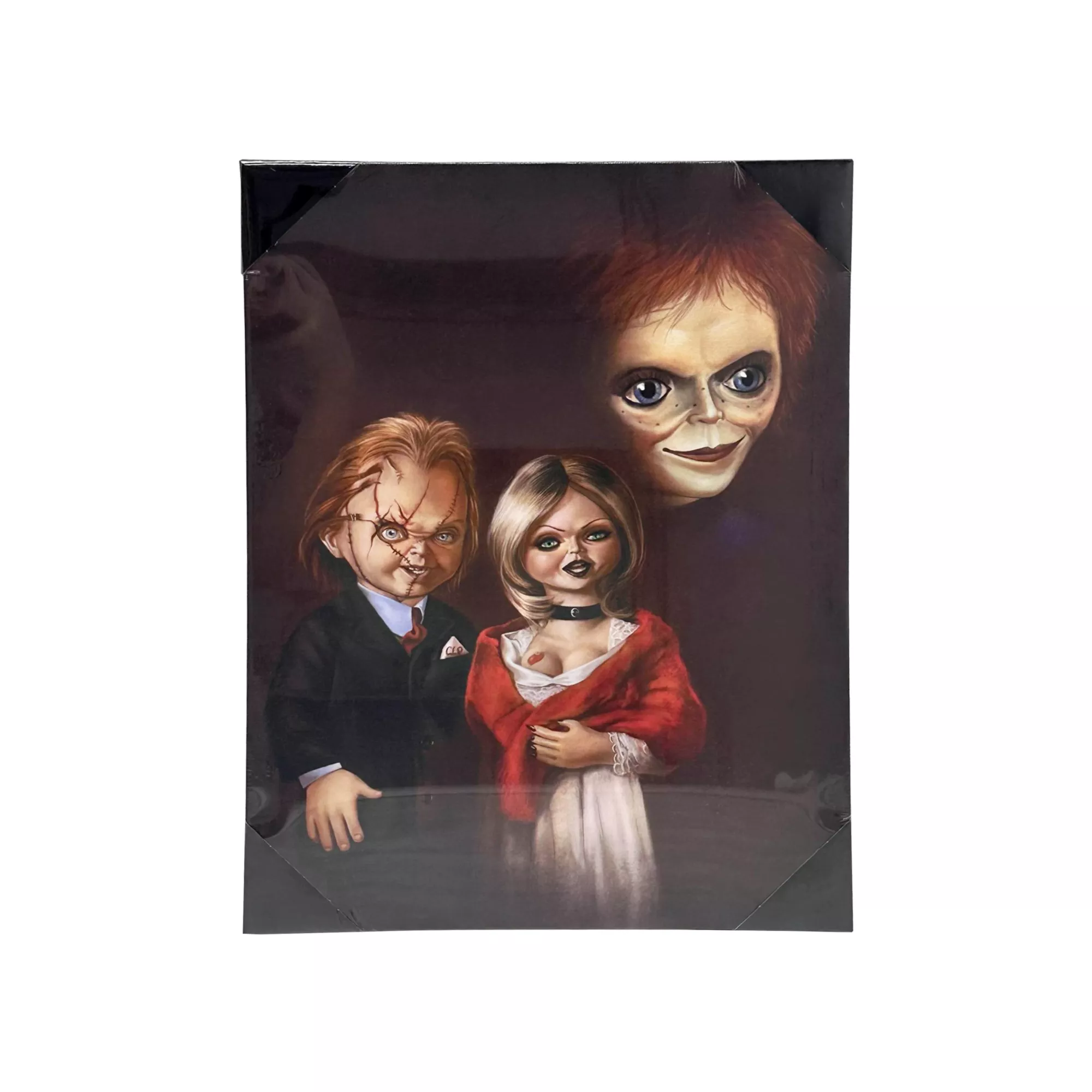 Chucky Family Canvas Sign at Spencer's