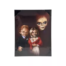Chucky Family Canvas Sign at Spencer's