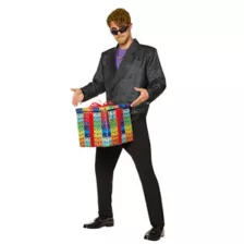 Adult Dick in a Box Blonde Costume -  Saturday Night Live at Spencer's