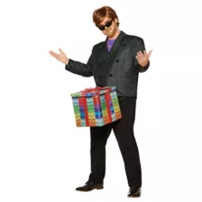 Adult Dick in a Box Blonde Costume -  Saturday Night Live at Spencer's