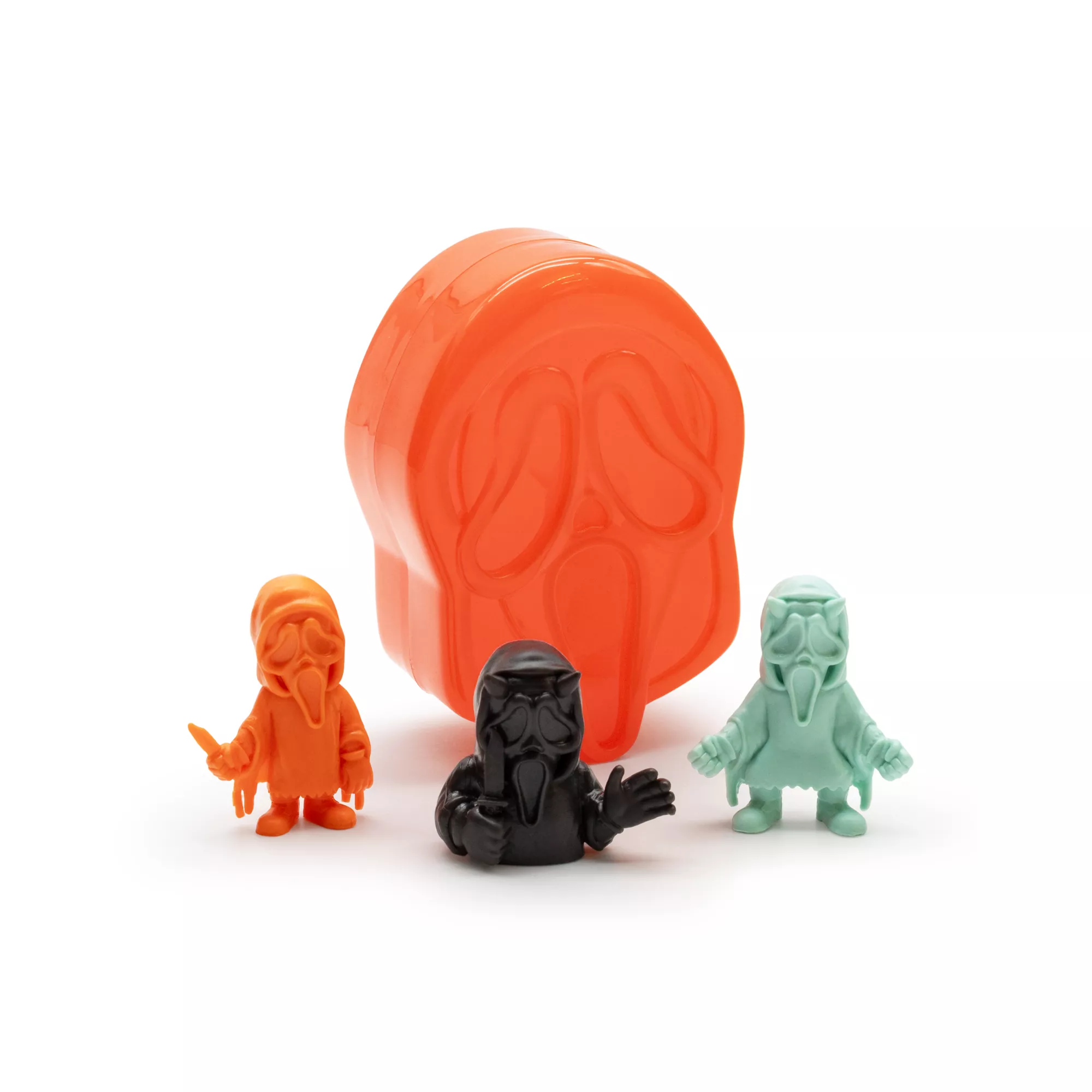 Multi-Pack Ghost Face Tiny Mights Mystery Figures - 3 Pack