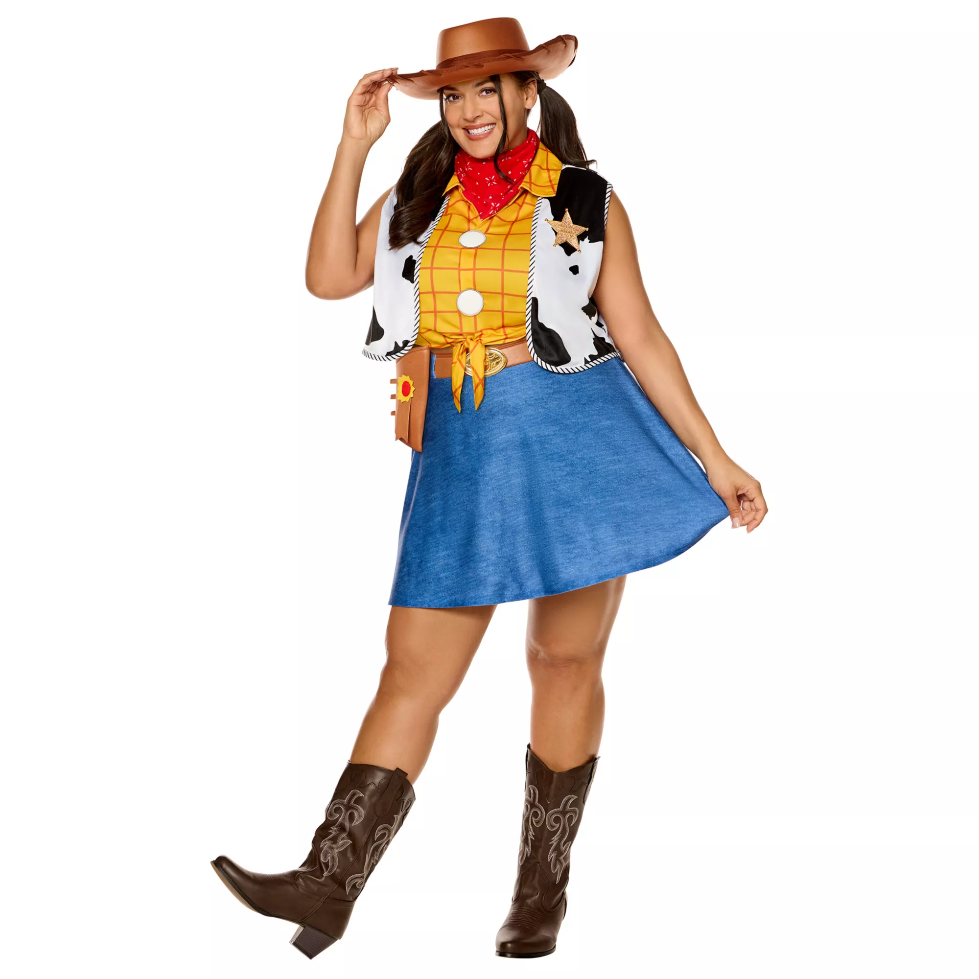 Adult Woody Dress Costume -  Toy Story