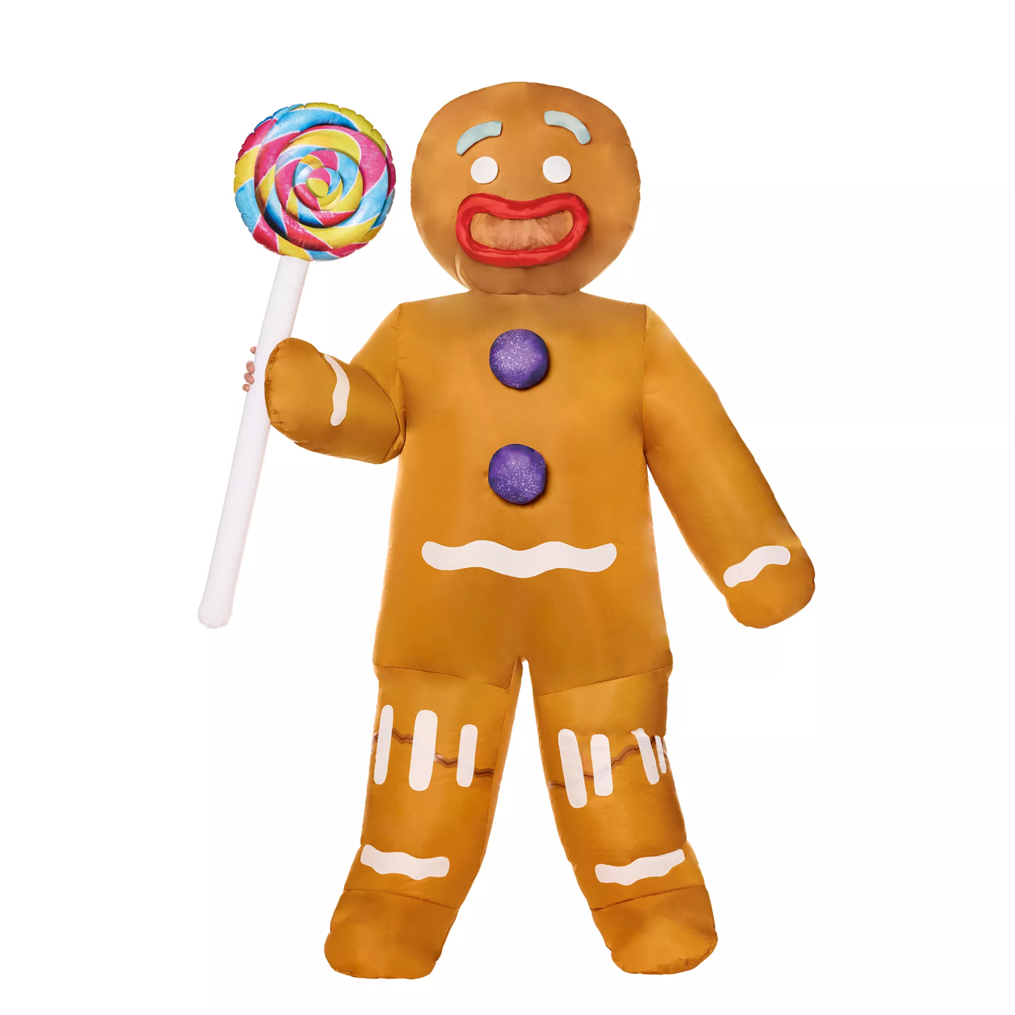 Adult Gingy Inflatable Costume - Shrek at Spirit Halloween