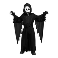 Toddler Glow in the Dark Ghost Face Costume at Spirit Halloween