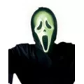 Toddler Glow in the Dark Ghost Face Costume at Spirit Halloween