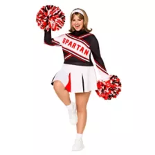 Adult Spartan Cheerleader Costume -  Saturday Night Live at Spencer's