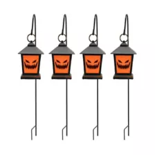 LED Jack-O-Lantern Pathway Markers - 4 Pack at Spirit Halloween