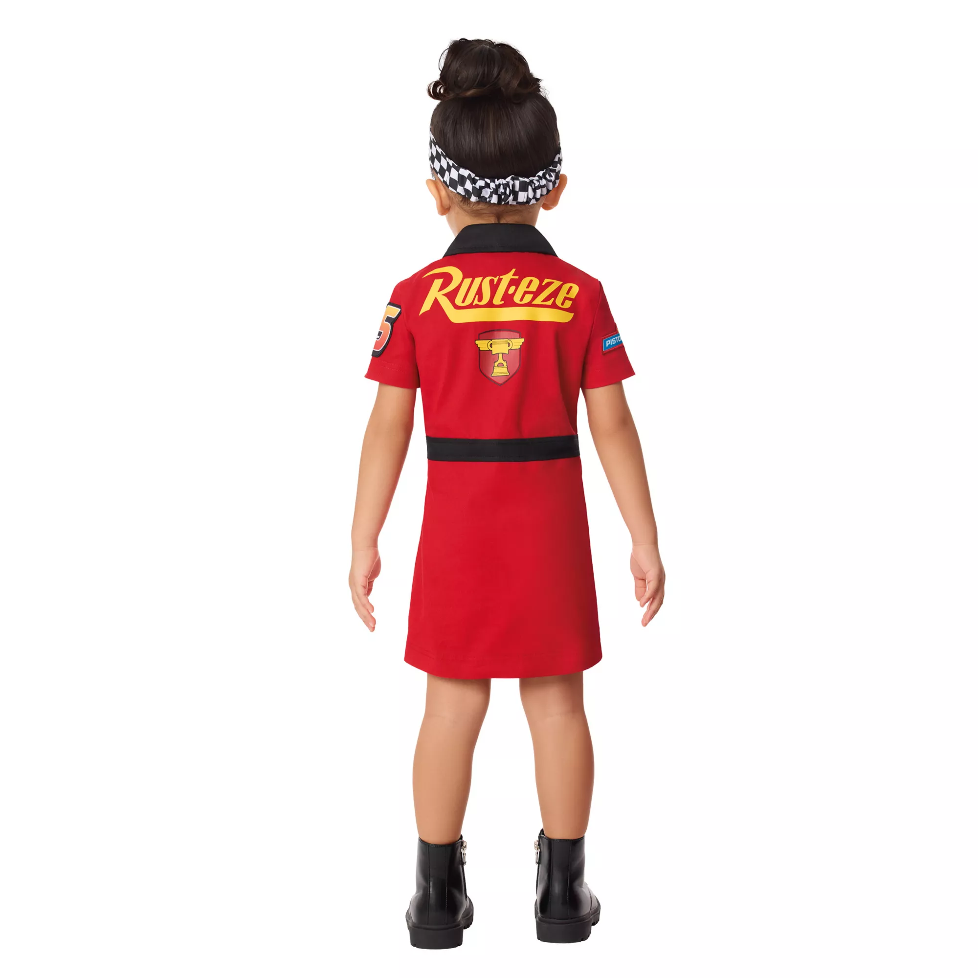 Toddler Lightning McQueen Pit Dress Costume - Cars at Spirit Halloween