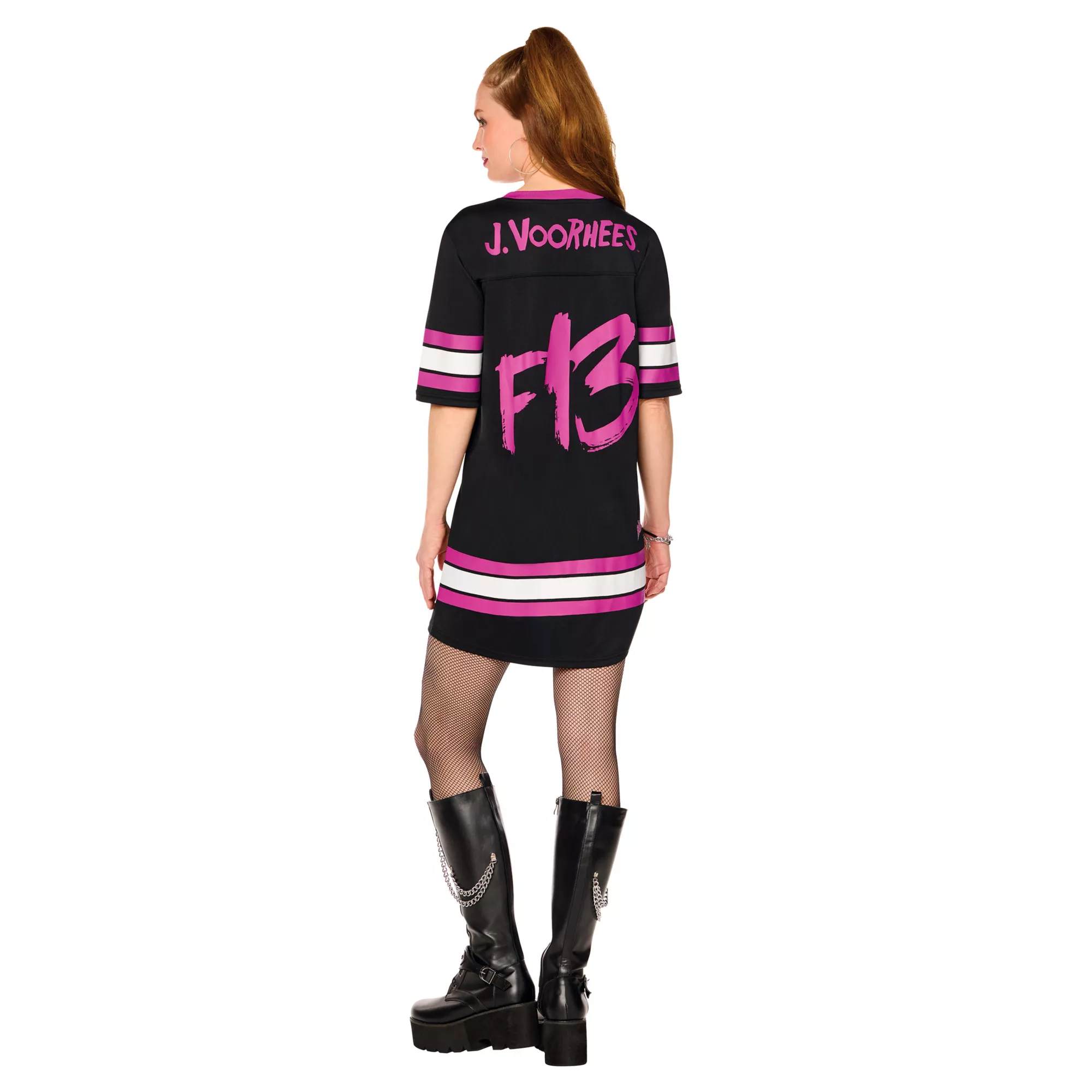 Adult Jason Voorhees Hockey Jersey Dress - Friday the 13th at Spirit Halloween