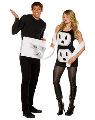Adult Plug and Socket Couples Costume - Spencer's