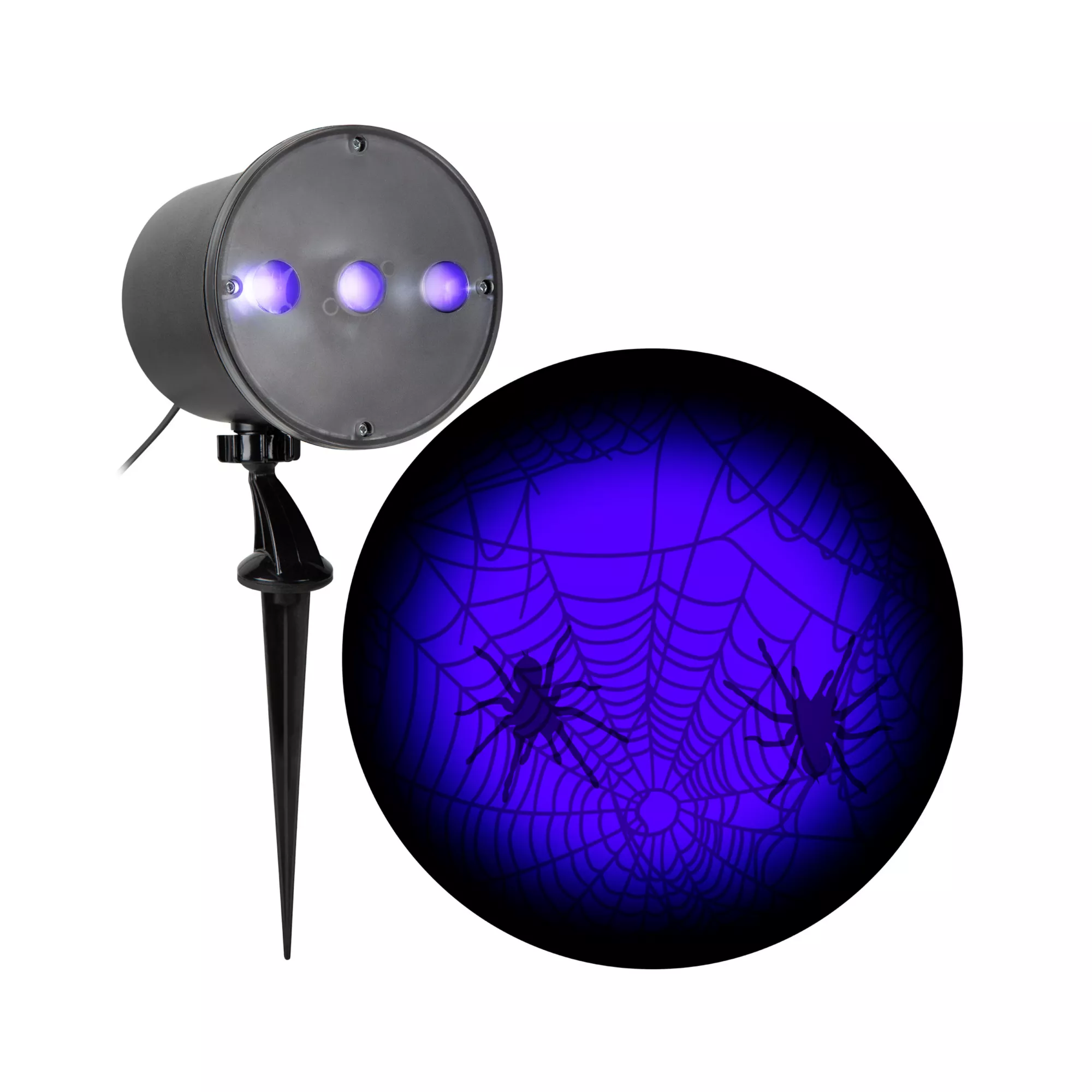 Cascading Spider Web Light Projector at Spirit Halloween
