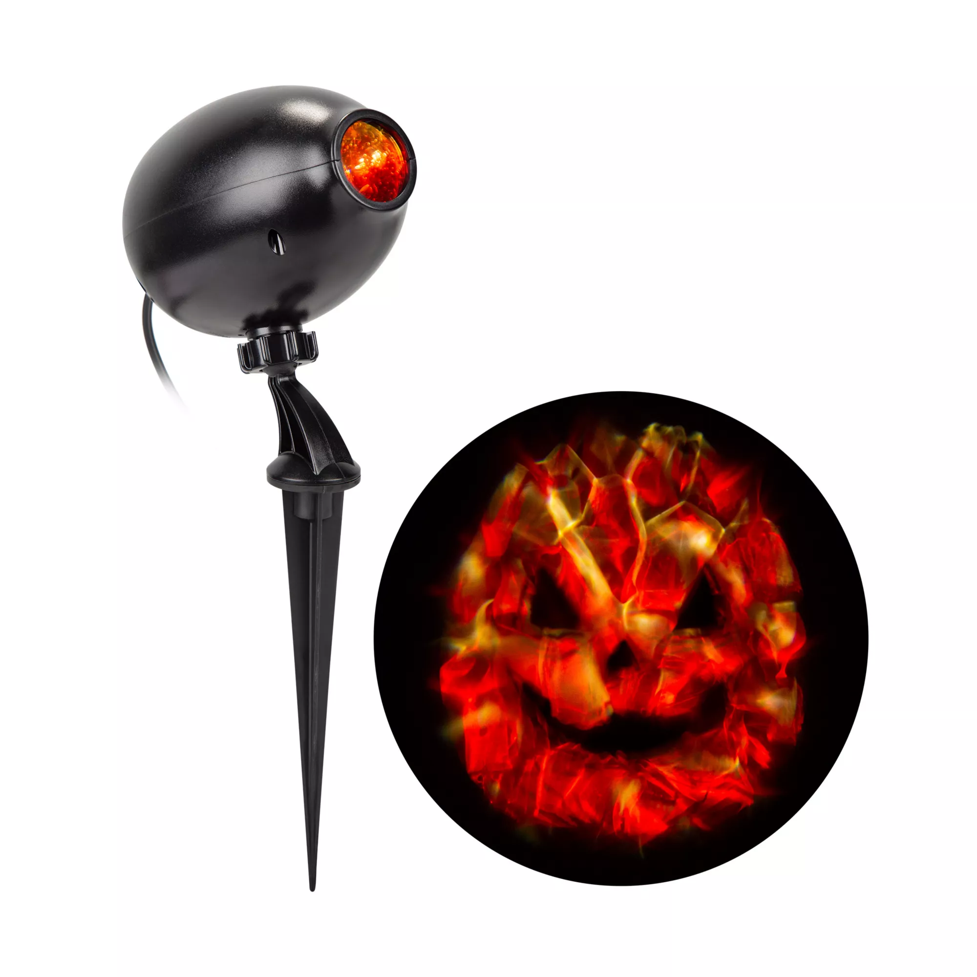 Pumpkin Fire and Ice Light Projector at Spirit Halloween