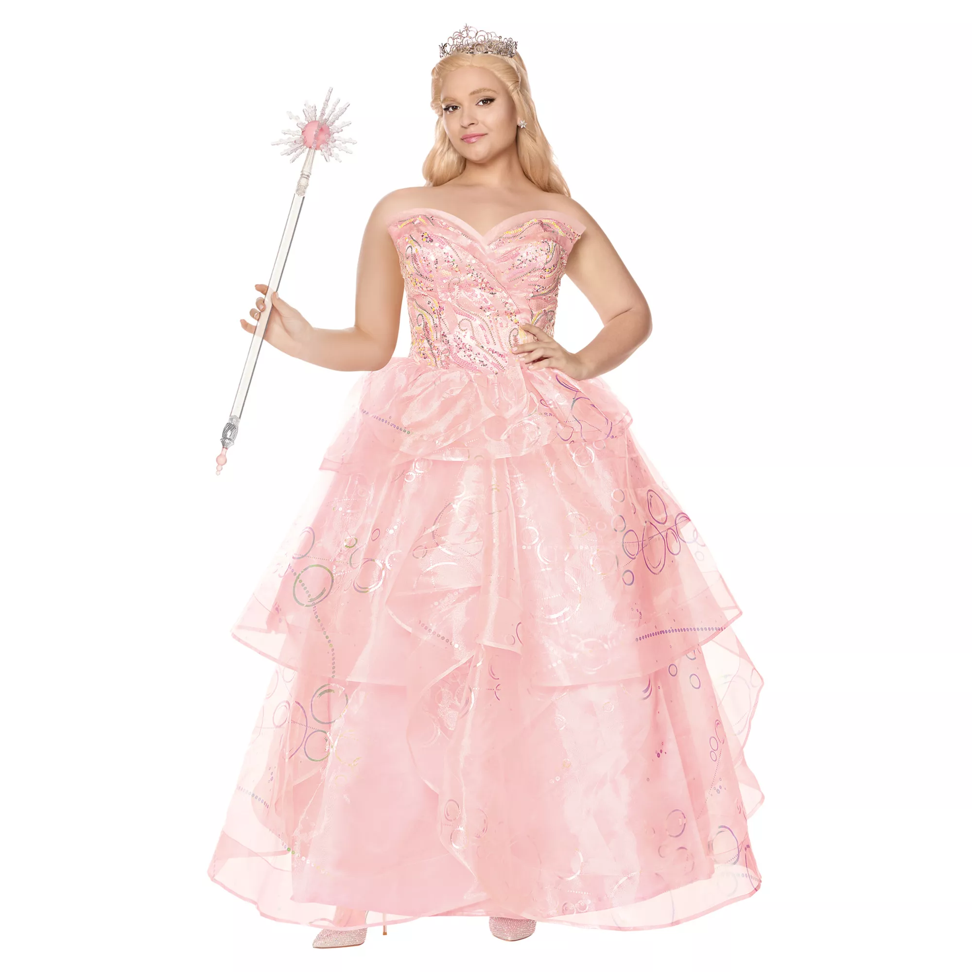 Adult Glinda Costume Deluxe - Wicked
