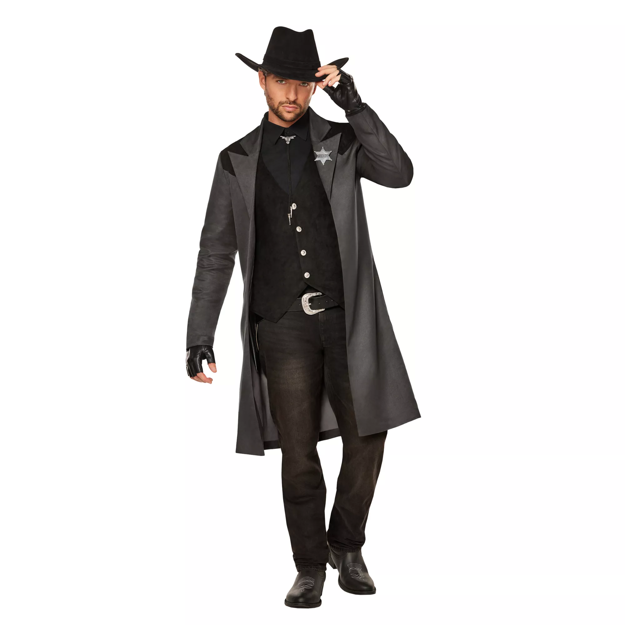 Adult Dark Sheriff Costume at Spencer's