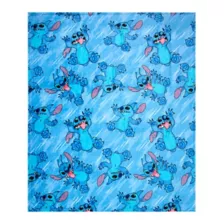 Stitch Faces Fleece Blanket - Lilo & Stitch at Spencer's