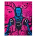 Squid Game Collage Fleece Blanket -  Squid Games at Spencer's
