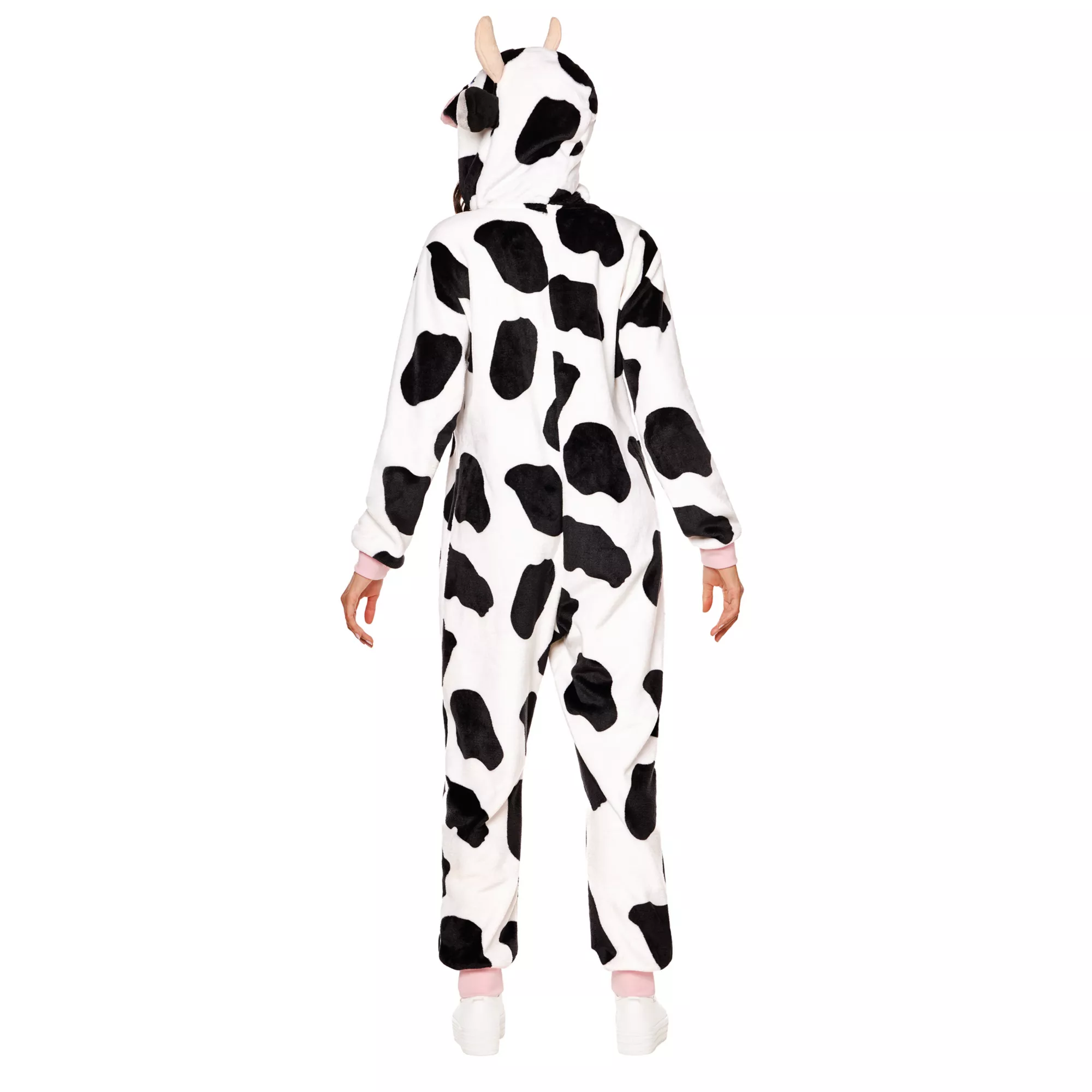 Adult Cow Jumpsuit Costume