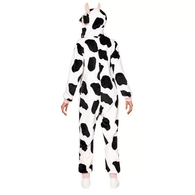 Adult Cow Jumpsuit Costume at Spencer's