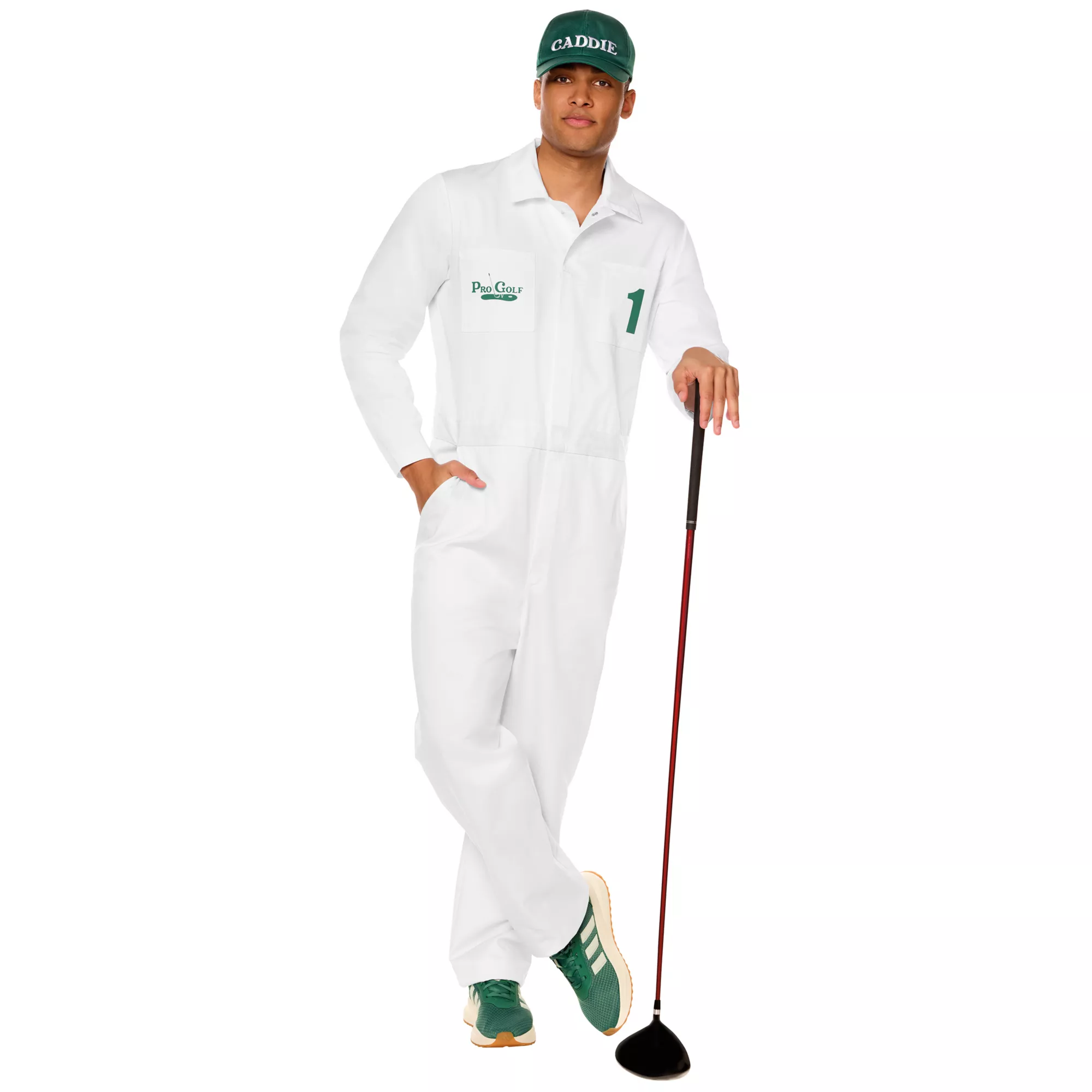 Adult Golf Caddie Jumpsuit Costume at Spirit Halloween