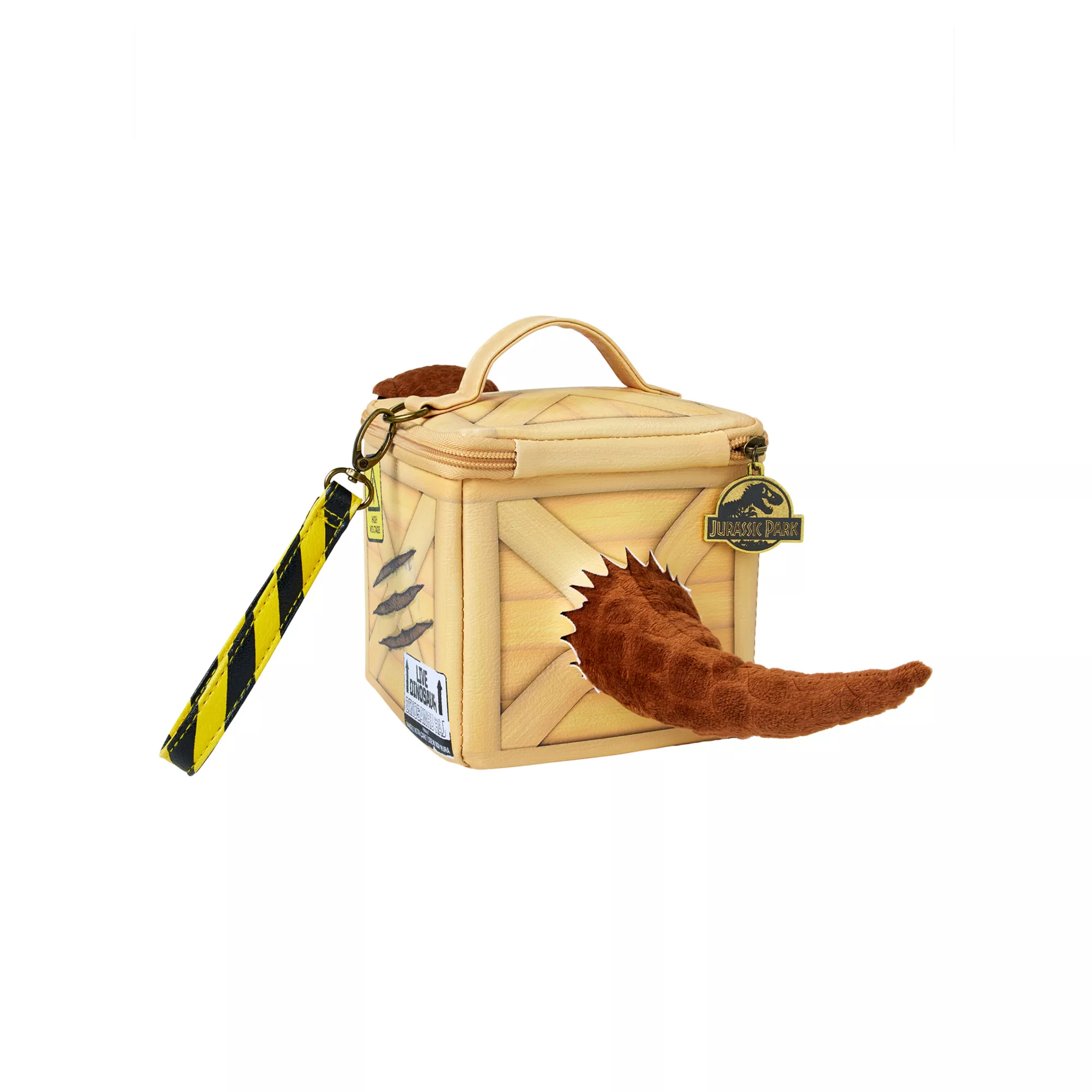 Jurassic Park Crate Wristlet Bag at Spirit Halloween