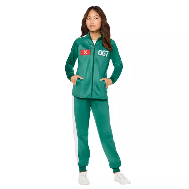 Kids Squid Game Player Tracksuit Costume -  Squid Games at Spencer's