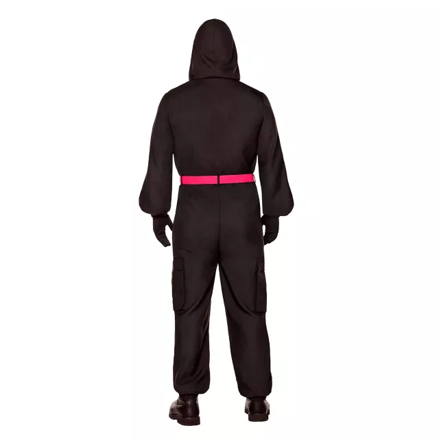 Kids Black Guard Costume - Squid Game