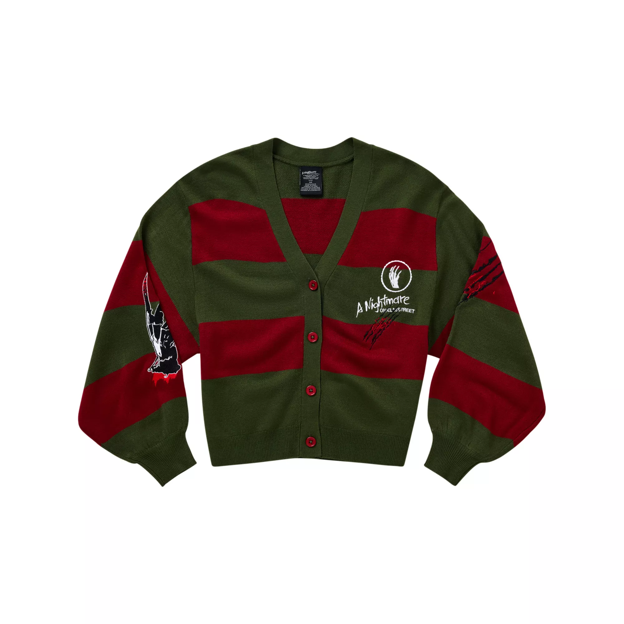 Freddy Krueger Cardigan - A Nightmare on Elm Street