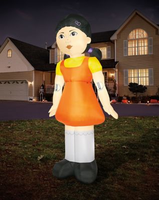 12 Ft Light-Up Young Hee Inflatable - Squid Game