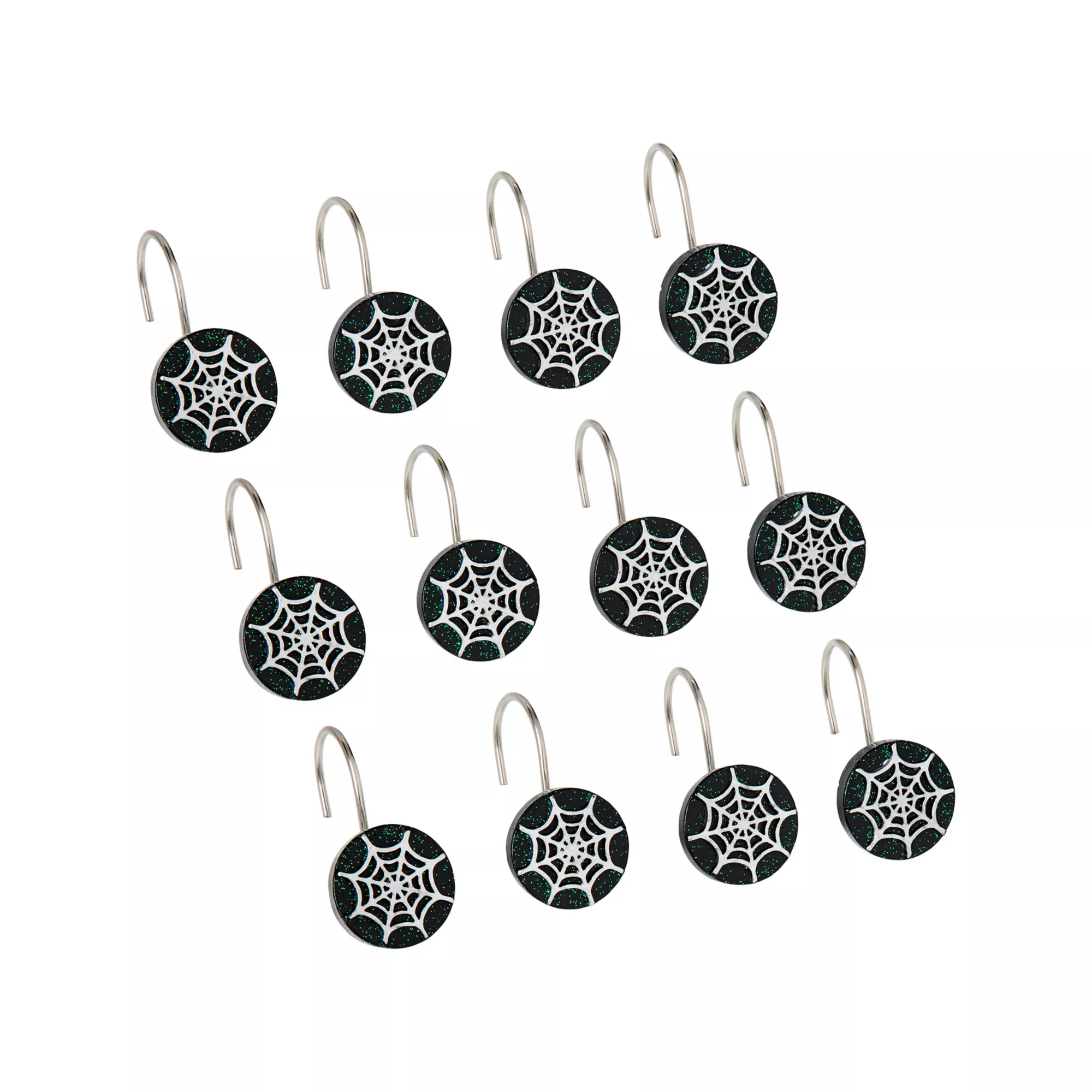 Spider Web Shower Hook Set