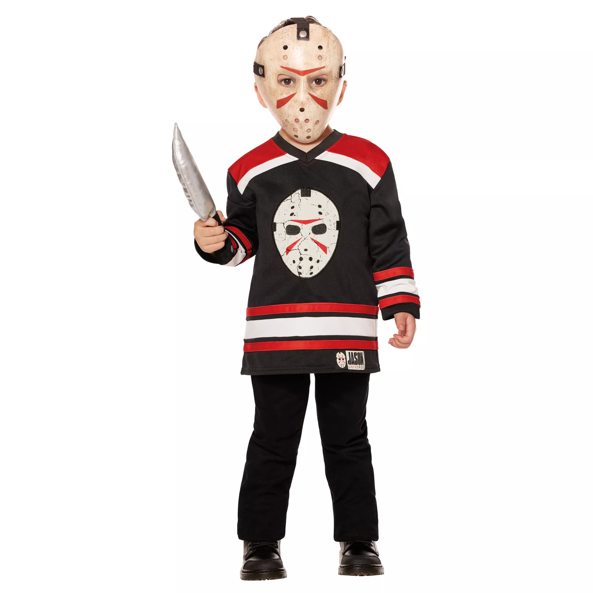 Toddler Jason Voorhees Jersey and Mask Costume Kit  - Friday the 13th