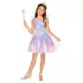 Kids Glinda Upland Dress Costume -  Wicked: For Good at Spirit Halloween