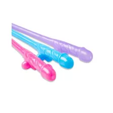 Bachelorette Party Penis Straw - 10 Pack at Spirit Halloween