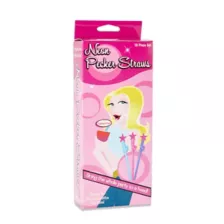 Bachelorette Party Penis Straw - 10 Pack at Spirit Halloween