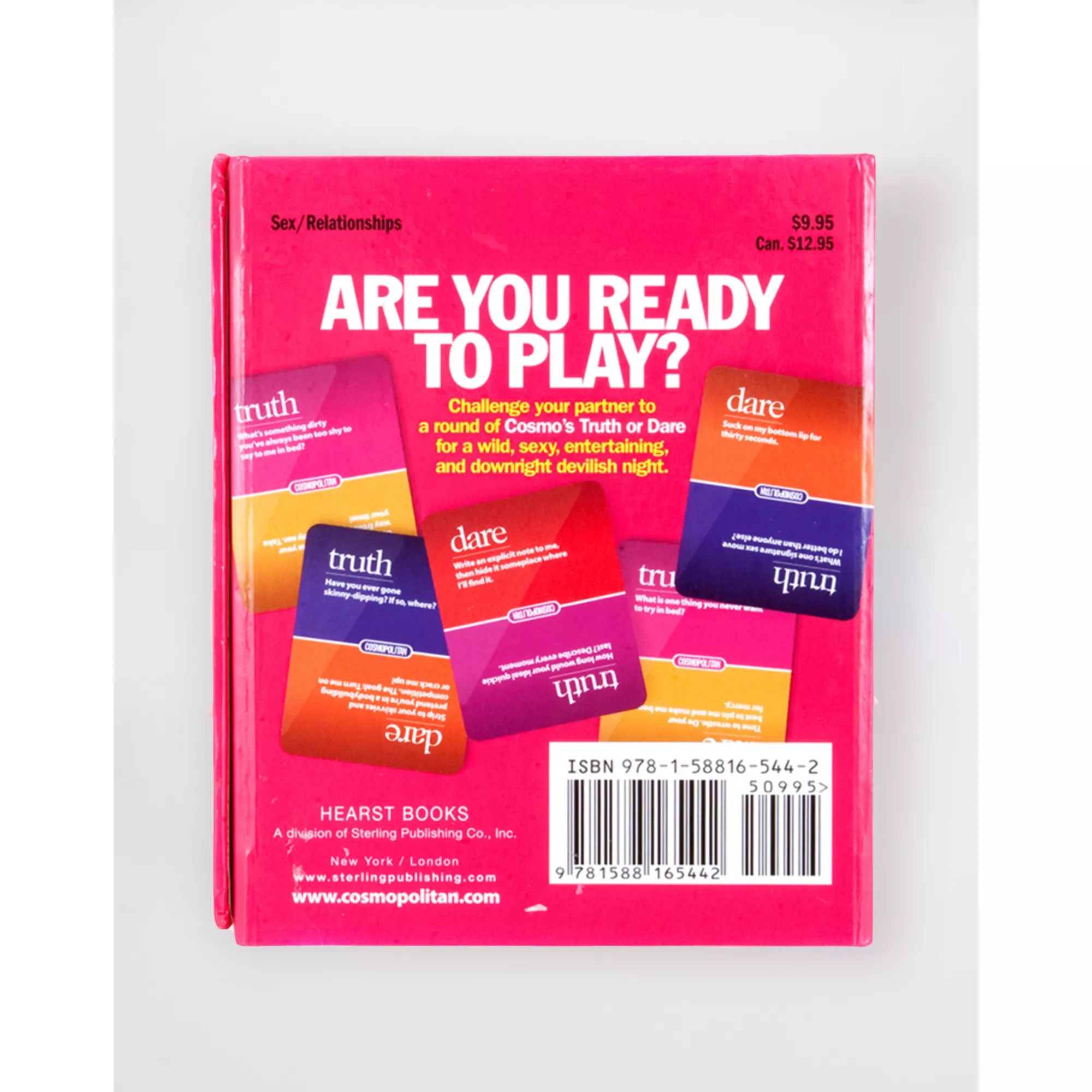 Cosmo's Truth or Dare Book at Spencer's