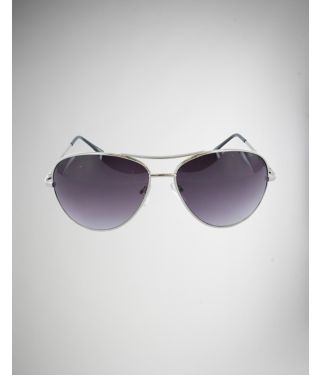 Metal Aviator Sunglasses - Silver