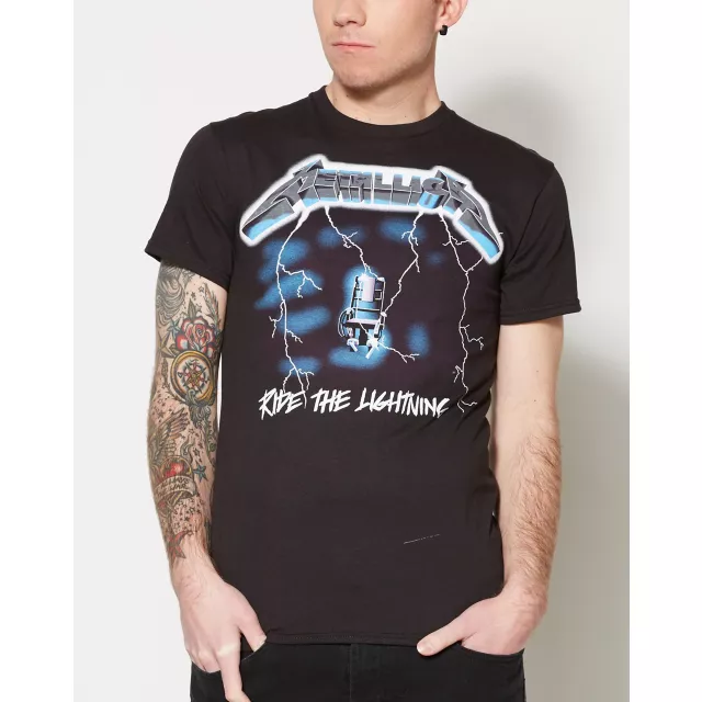 Metallica Ride The Lightning T Shirt at Spencer's