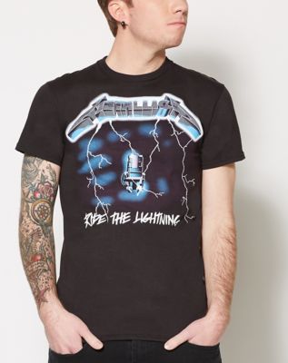 Metallica Ride The Lightning T Shirt - Spencer's