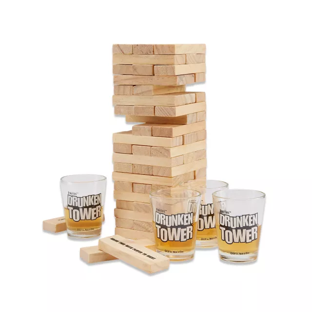 Grab a Piece Tower Drinking Game