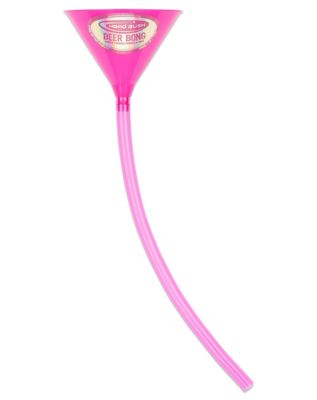 Pink and Purple Beer Bong - 25 Inch