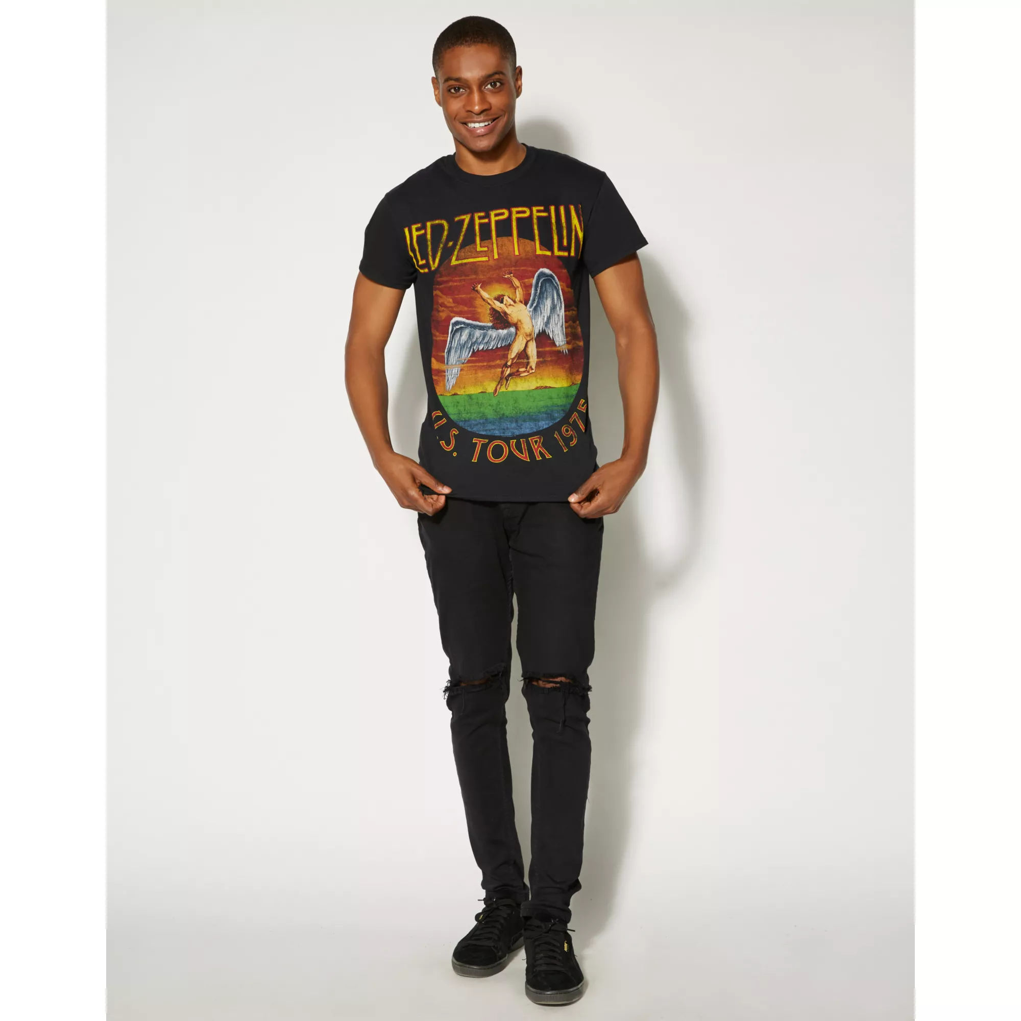 U.S. Tour 1975 Led Zeppelin Vintage T shirt at Spencer's