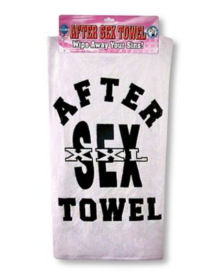 After Sex Towel XXL - Spencer's