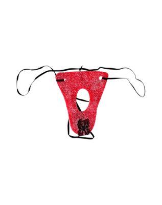 Edible Crotchless Gummy Panties - Strawberry - Romantic Blessings