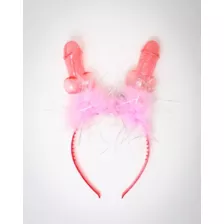 Pink Pecker Headband at Spencer's