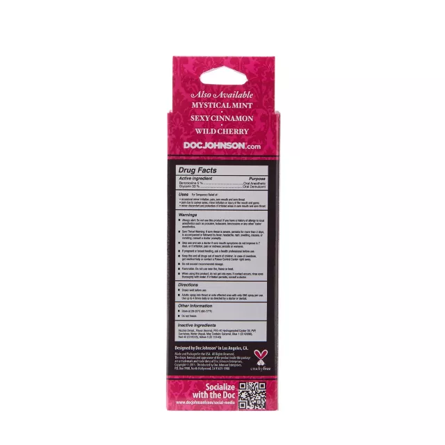Good Head Menthol Strawberry Throat Numbing Spray - 2 oz. at Spencer's