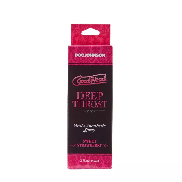 Good Head Menthol Strawberry Throat Numbing Spray - 2 oz. at Spencer's