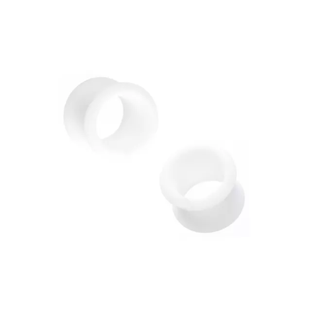 White Tunnel Plugs at Spencer's