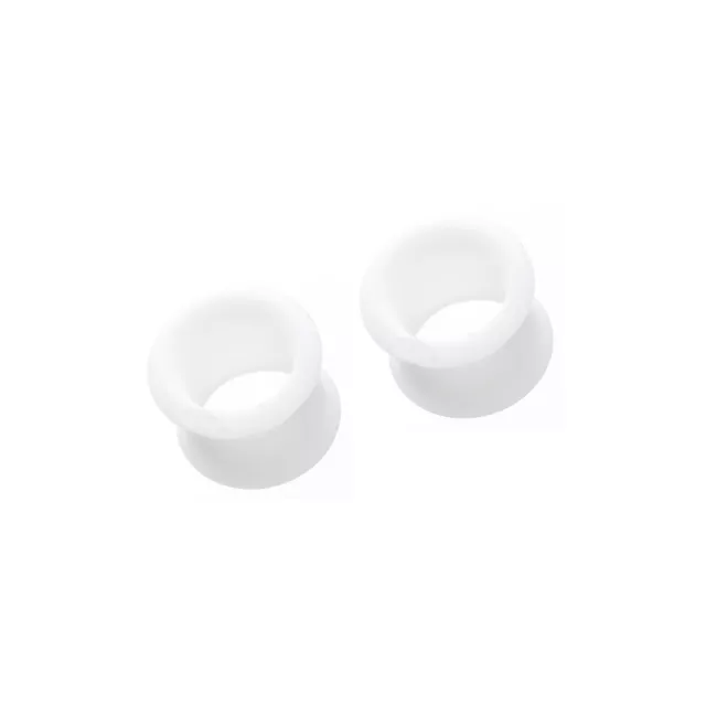 White Tunnel Plugs at Spencer's