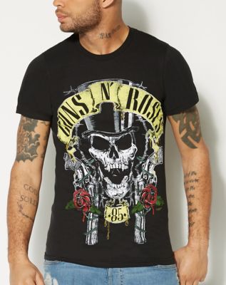 Top Hats Guns N' Roses T Shirt
