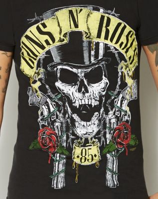 Top Hats Guns N Roses T Shirt