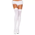 White Thigh High Stockings at Spencer's